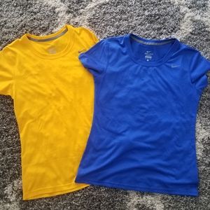 NWOT! PAIR of Nike DriFit Women's shirts